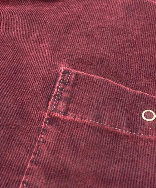 Acne studios（アクネ ストゥディオス）Acne studios (アクネ ストゥディオス) OVERSIZED CORDUROY SHIRT/オーバーサイズドコーデュロイシャツ ボルドー サイズ:46の古着・服飾アイテム