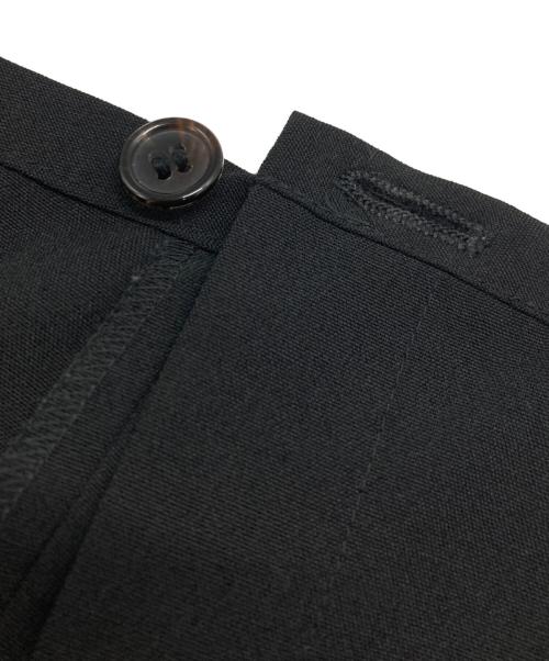 tricot COMME des GARCONS（トリココムデギャルソン）tricot COMME des GARCONS (トリココムデギャルソン) ウールサージラップスカート/Wool Skirt ブラック サイズ:Sの古着・服飾アイテム