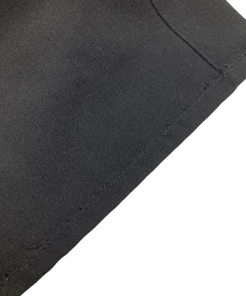 tricot COMME des GARCONS（トリココムデギャルソン）tricot COMME des GARCONS (トリココムデギャルソン) ウールサージラップスカート/Wool Skirt ブラック サイズ:Sの古着・服飾アイテム