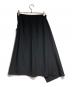 tricot COMME des GARCONS (トリココムデギャルソン) ウールサージラップスカート/Wool Skirt ブラック サイズ:S：26000円