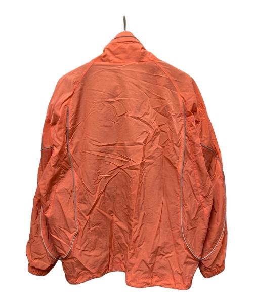 ALEXANDER WANG（アレキサンダー・ワン）ALEXANDER WANG (アレキサンダー・ワン) ロゴプリント ハイネック ジップアップ ジャケット オレンジ サイズ:Ｍの古着・服飾アイテム