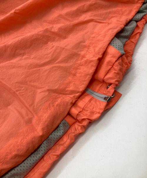 ALEXANDER WANG（アレキサンダー・ワン）ALEXANDER WANG (アレキサンダー・ワン) ロゴプリント ハイネック ジップアップ ジャケット オレンジ サイズ:Ｍの古着・服飾アイテム