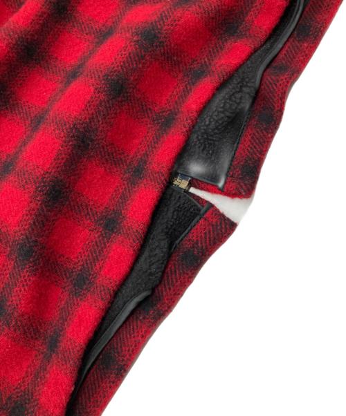 L.L.Bean（エルエルビーン）L.L.Bean (エルエルビーン) オンブレチェックジャケット レッド サイズ:Ｌの古着・服飾アイテム