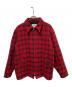 L.L.Bean（エルエルビーン）の古着「オンブレチェックジャケット」｜レッド