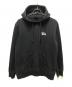 stussy（ステューシー）の古着「ロゴプリントフーディー」｜ブラック