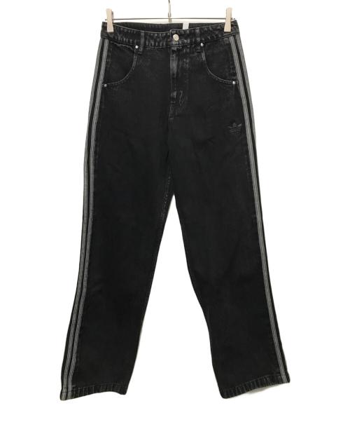 adidas（アディダス）adidas (アディダス) DENIM FB PT ブラック サイズ:28の古着・服飾アイテム