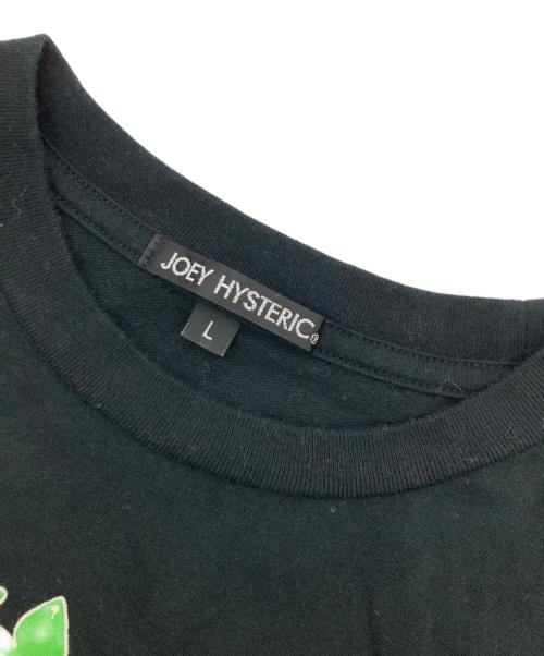 JOEY HYSTERIC（ジョーイ ヒステリック）JOEY HYSTERIC (ジョーイ ヒステリック) ベリーヒステリックTEE ブラック サイズ:Lの古着・服飾アイテム
