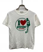 JOEY HYSTERICジョーイ ヒステリック）の古着「ラブロゴTEE」｜ホワイト