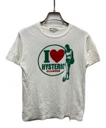 JOEY HYSTERIC（ジョーイ ヒステリック）の古着「ラブロゴTEE」｜ホワイト