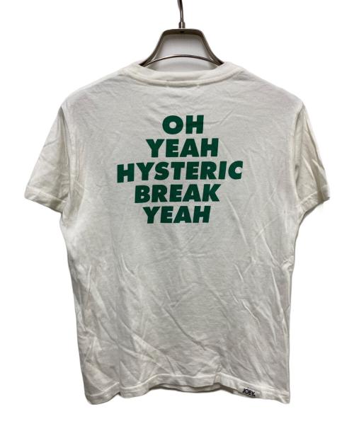 JOEY HYSTERIC（ジョーイ ヒステリック）JOEY HYSTERIC (ジョーイ ヒステリック) ラブロゴTEE ホワイト サイズ:Lの古着・服飾アイテム