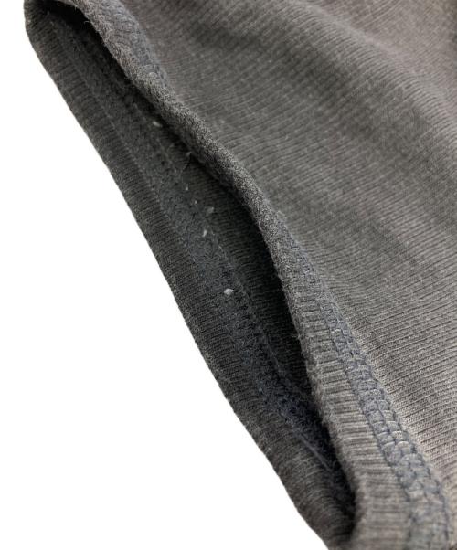 DIESEL（ディーゼル）DIESEL (ディーゼル) T-ELE ハートロゴリブカットソー グレー サイズ:Sの古着・服飾アイテム