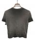 DIESEL (ディーゼル) T-ELE ハートロゴリブカットソー グレー サイズ:S：9000円