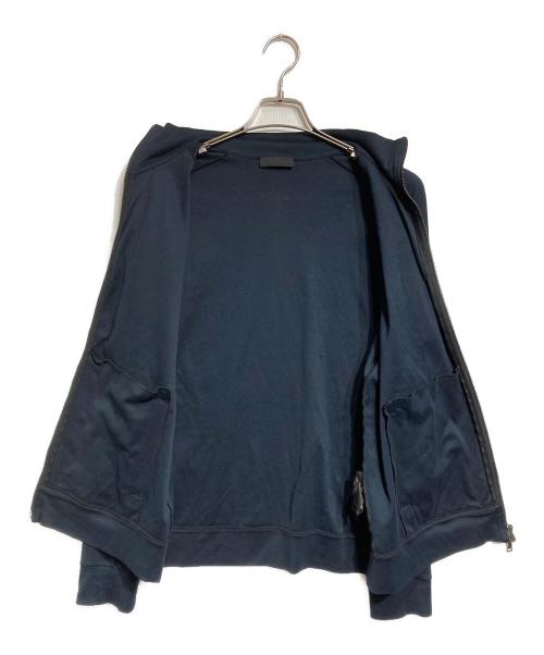 PRADA（プラダ）PRADA (プラダ) パイピングトラックジャケット/Piping Track Jacket ネイビー サイズ:XLの古着・服飾アイテム