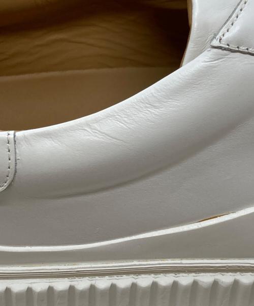 JIL SANDER（ジルサンダー）JIL SANDER (ジルサンダー) プラットフォームスニーカー ホワイト サイズ:45の古着・服飾アイテム