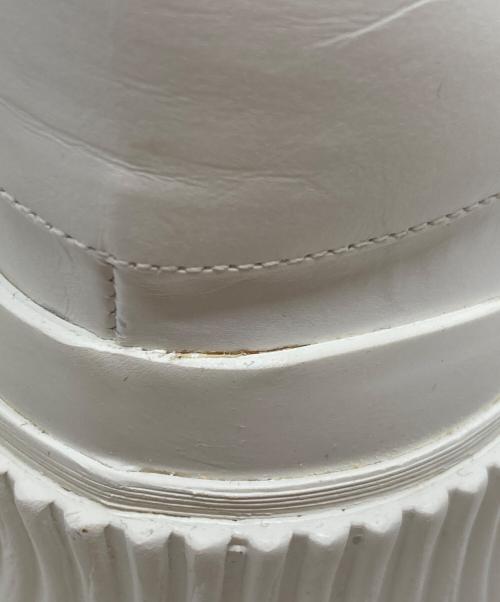 JIL SANDER（ジルサンダー）JIL SANDER (ジルサンダー) プラットフォームスニーカー ホワイト サイズ:45の古着・服飾アイテム