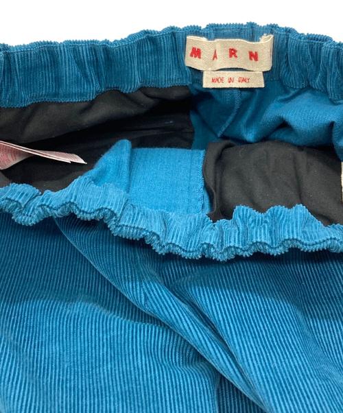 MARNI（マルニ）MARNI (マルニ) コーデュロイイージーパンツ/Corduroy Easy Pants ブルー サイズ:46の古着・服飾アイテム