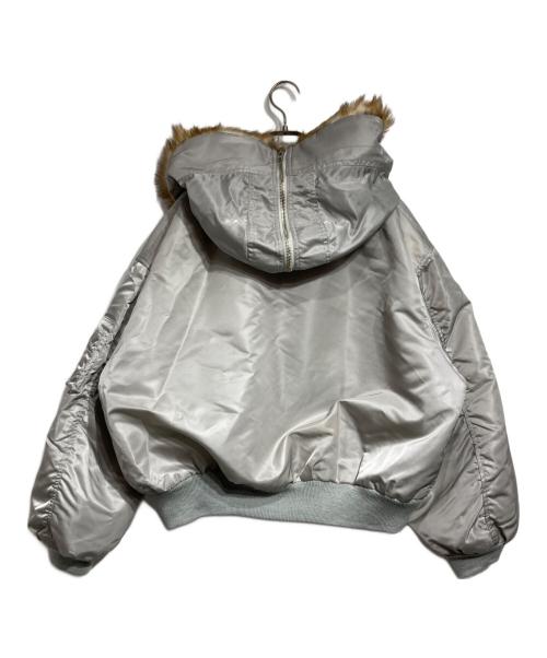 digawel（ディガウェル）digawel (ディガウェル) N-2B flight jacket グレー サイズ:２の古着・服飾アイテム