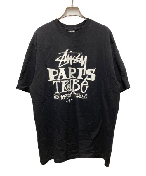 stussy（ステューシー）stussy (ステューシー) 2025ワールドツアーロゴTシャツ ブラック サイズ:Lの古着・服飾アイテム