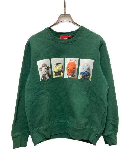 SUPREME（シュプリーム）SUPREME (シュプリーム) SONIC YOUTH (ソニックユース) Mike Kelley Ahh Youth Crewneck Sweatshirt グリーン サイズ:Ｍの古着・服飾アイテム