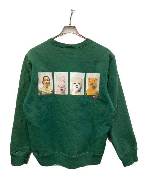 SUPREME（シュプリーム）SUPREME (シュプリーム) SONIC YOUTH (ソニックユース) Mike Kelley Ahh Youth Crewneck Sweatshirt グリーン サイズ:Ｍの古着・服飾アイテム
