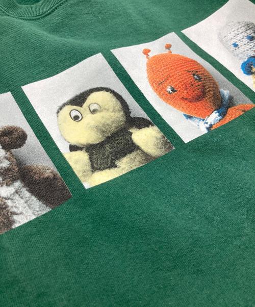 SUPREME（シュプリーム）SUPREME (シュプリーム) SONIC YOUTH (ソニックユース) Mike Kelley Ahh Youth Crewneck Sweatshirt グリーン サイズ:Ｍの古着・服飾アイテム