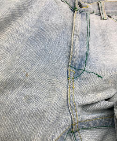 Coogi（クージー）Coogi (クージー) 刺繍バギーデニムパンツ インディゴ サイズ:38の古着・服飾アイテム