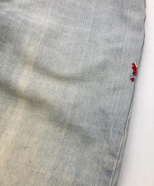 Coogi（クージー）Coogi (クージー) 刺繍バギーデニムパンツ インディゴ サイズ:38の古着・服飾アイテム