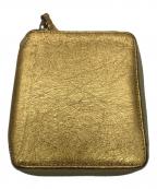 COMME des GARCONSコムデギャルソン）の古着「2つ折り財布」｜ゴールドカラー