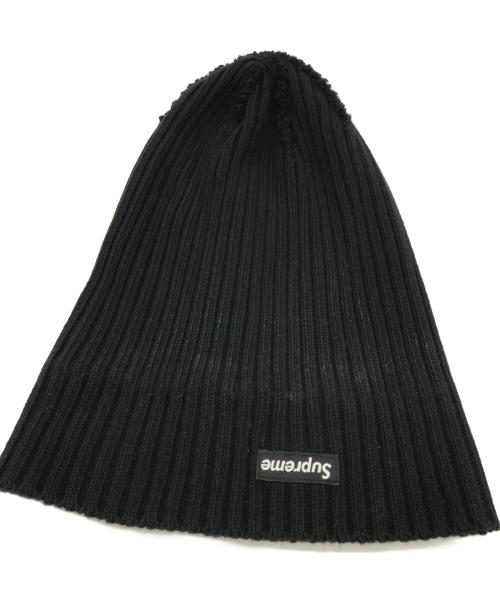 SUPREME（シュプリーム）SUPREME (シュプリーム) Overdyed Beanie ブラックの古着・服飾アイテム