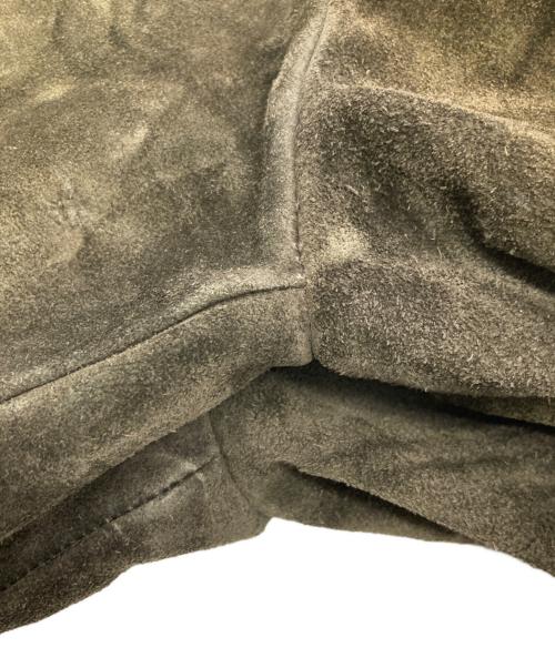 KURLAND（クールランド）KURLAND (クールランド) スウェードトラッカージャケット カーキ サイズ:-の古着・服飾アイテム