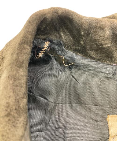 KURLAND（クールランド）KURLAND (クールランド) スウェードトラッカージャケット カーキ サイズ:-の古着・服飾アイテム