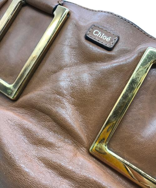 Chloe（クロエ）Chloe (クロエ) エテル 2WAYバッグ ブラウンの古着・服飾アイテム