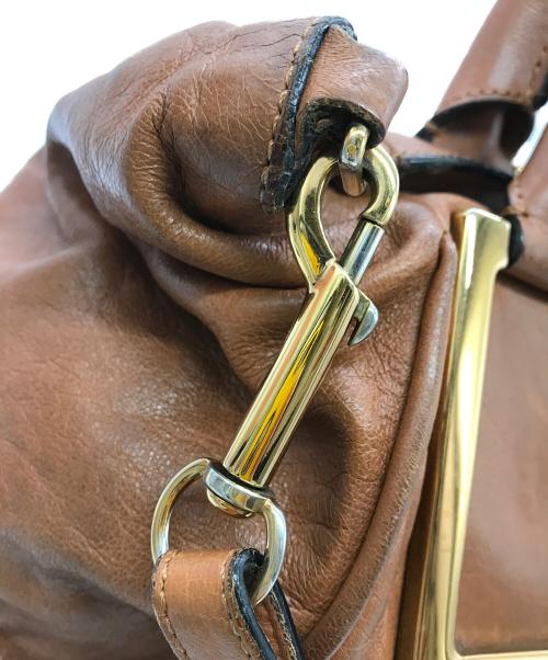 Chloe（クロエ）Chloe (クロエ) エテル 2WAYバッグ ブラウンの古着・服飾アイテム