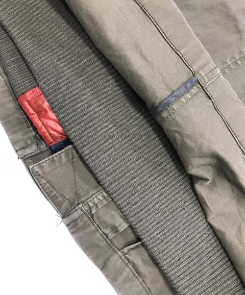 BURBERRY BLACK LABEL（バーバリーブラックレーベル）BURBERRY BLACK LABEL (バーバリーブラックレーベル) ミリタリージャケット カーキ サイズ:ＸＬの古着・服飾アイテム