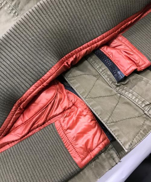 BURBERRY BLACK LABEL（バーバリーブラックレーベル）BURBERRY BLACK LABEL (バーバリーブラックレーベル) ミリタリージャケット カーキ サイズ:ＸＬの古着・服飾アイテム