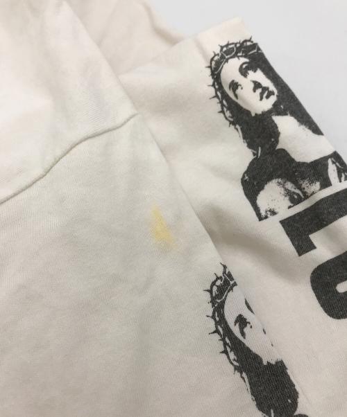 SAINT MICHAEL（セントマイケル）SAINT MICHAEL (セントマイケル) LS TEE / LOVE UR SAINT ホワイト サイズ:XLの古着・服飾アイテム