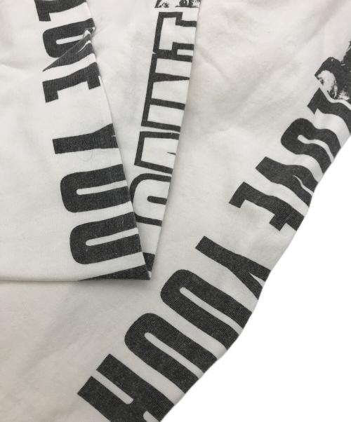 SAINT MICHAEL（セントマイケル）SAINT MICHAEL (セントマイケル) LS TEE / LOVE UR SAINT ホワイト サイズ:XLの古着・服飾アイテム