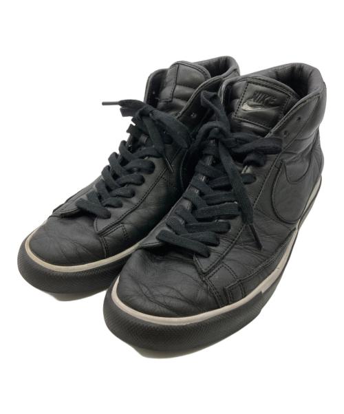 NIKE（ナイキ）NIKE (ナイキ) BLACK COMME des GARCONS (ブラックコムデギャルソン) BLAZER HIGH ブラック サイズ:US10（28cm）の古着・服飾アイテム