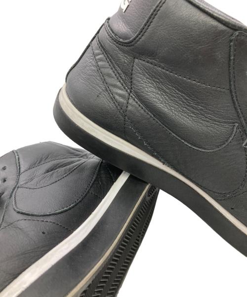 NIKE（ナイキ）NIKE (ナイキ) BLACK COMME des GARCONS (ブラックコムデギャルソン) BLAZER HIGH ブラック サイズ:US10（28cm）の古着・服飾アイテム
