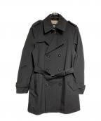BURBERRY BLACK LABELバーバリーブラックレーベル）の古着「トレンチコート/Trench Coat」｜ブラック