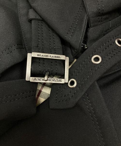 BURBERRY BLACK LABEL（バーバリーブラックレーベル）BURBERRY BLACK LABEL (バーバリーブラックレーベル) トレンチコート/Trench Coat ブラック サイズ:Mの古着・服飾アイテム
