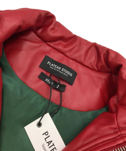 PLATEAU STUDIO（プラテウスタジオ）PLATEAU STUDIO (プラテウスタジオ) WESTERN LACE PADDED VEST レッド サイズ:1の古着・服飾アイテム