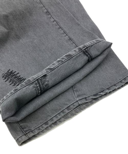 PLATEAU STUDIO（プラテウスタジオ）PLATEAU STUDIO (プラテウスタジオ) Curvy work pants ブラック サイズ:１の古着・服飾アイテム