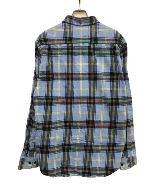 SUPREME（シュプリーム）Supreme (シュプリーム) Tartan Flannel Shirt ブルー サイズ:Lの古着・服飾アイテム