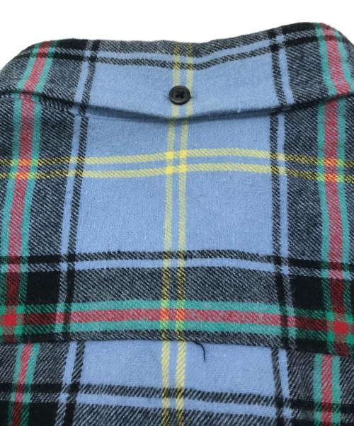 SUPREME（シュプリーム）Supreme (シュプリーム) Tartan Flannel Shirt ブルー サイズ:Lの古着・服飾アイテム