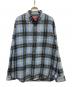 Supreme（シュプリーム）の古着「Tartan Flannel Shirt」｜ブルー