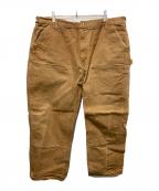 CarHarttカーハート）の古着「DUCK DOUBLE Front Loose Fit」｜ブラウン