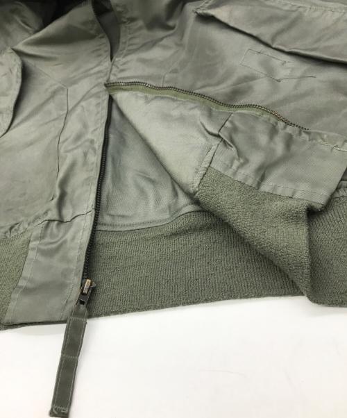 US ARMY（ユーエスアーミー）US ARMY (ユーエスアーミー) アラミド CWU-36 P フライトジャケット カーキ サイズ:Lの古着・服飾アイテム