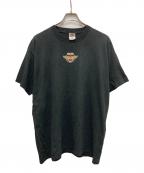 HARLEY-DAVIDSONハーレーダビッドソン）の古着「00s  95周年 ミラージェニュインドラフトtee」｜ブラック