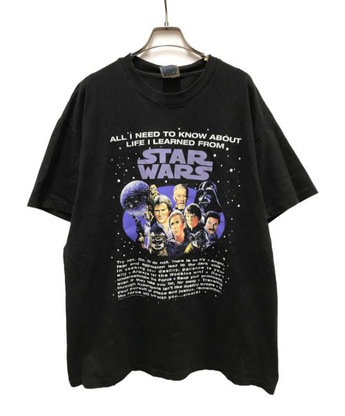 STAR WARS（スターウォーズ）STAR WARS (スターウォーズ) 90s オール・イン・ニード・トゥ・ノウ TEE ブラック サイズ:XLの古着・服飾アイテム